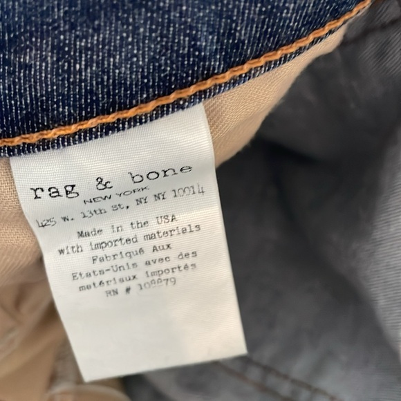 Rag & Bone Women’s Jeans - Sz 24 - Cropped/Capri length - Picture 7 of 8